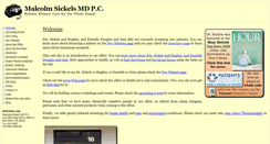 Desktop Screenshot of drsickels.com